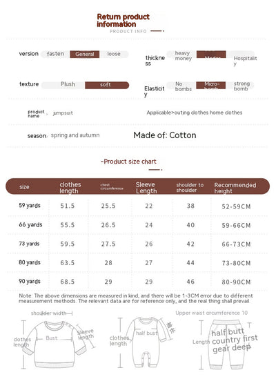 Enterizo Estampado para Bebé Primavera - Diseño Adorable - Image 9