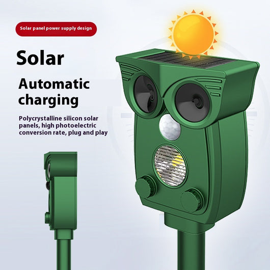 Repelente Solar Infrarrojo para Animales - Protección Exterior Inteligente - Image 2