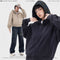 Sudadera con Capucha de Franela a Cuadros para Mujer