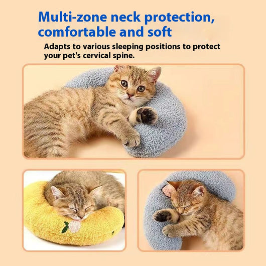 Almohada Ortopédica en U para Mascotas con Soporte Cervical - Image 3