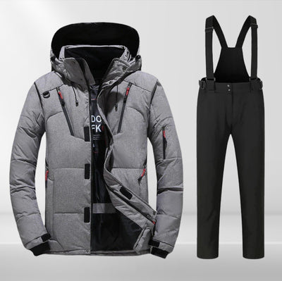 Chaqueta de Invierno para Hombre con Capucha, Plumón de Pato y Múltiples Bolsillos - Image 18
