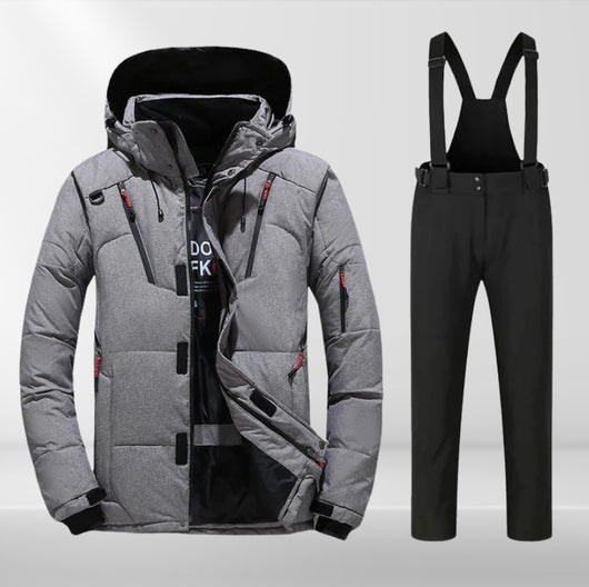 Chaqueta de Invierno para Hombre con Capucha, Plumón de Pato y Múltiples Bolsillos - Image 18