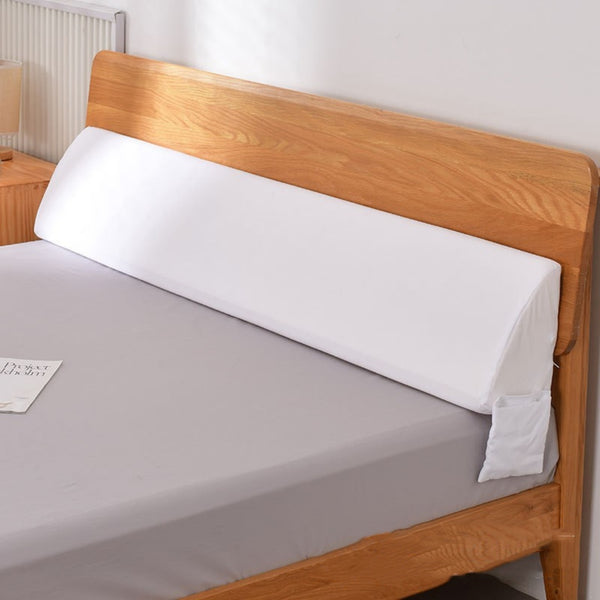 Almohada Triangular Relleno de Espuma para Cama - Cuña Lumbar y Cierre de Espacios