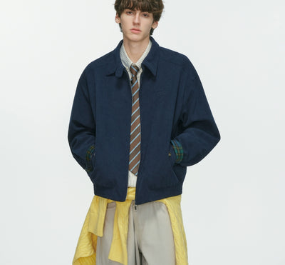 Chaqueta de Pana Estilo Granero Retro Americano con Cuello Tipo Camisero - Image 6