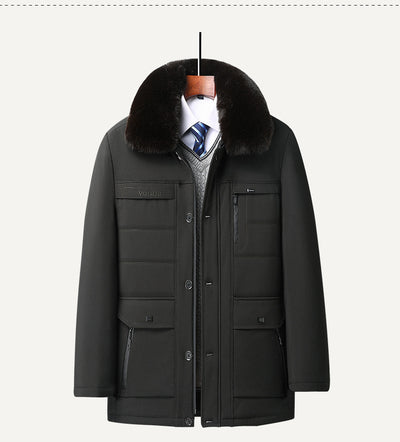 Chaqueta de Lana de Cordero para Hombre Maduro - Image 18