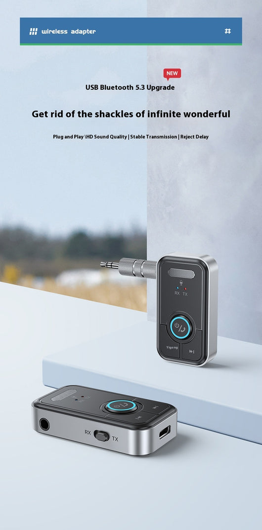 Receptor Bluetooth Multifunción - Convertidor de Audio Inalámbrico - Image 13