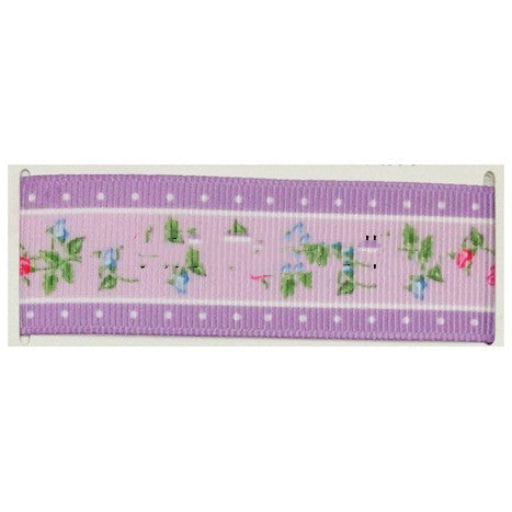 Cinta Decorativa Tejida con Flores y Plantas Estampadas para Manualidades - Image 5