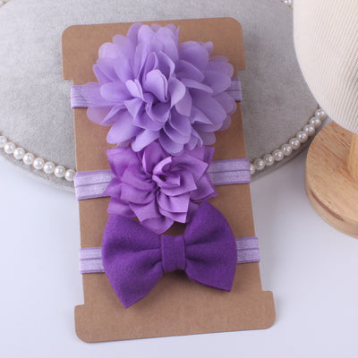 Set de 3 Bandas Elásticas Floral para Bebé - Image 11