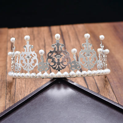 Diadema Corona Princesa con Cristales Brillantes para Niñas - Image 14