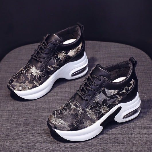 Zapatos Deportivos Casual con Malla y Encaje - Colección Primavera - Image 9