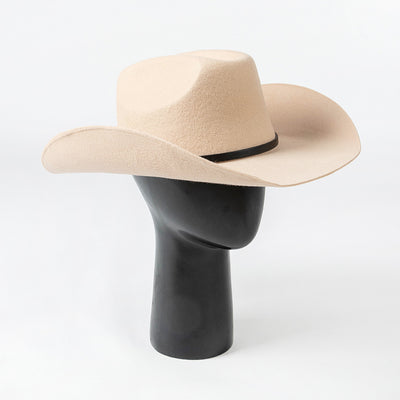 Sombrero Vaquero de Ala Ancha con Hebilla y Lana Pura - Image 40