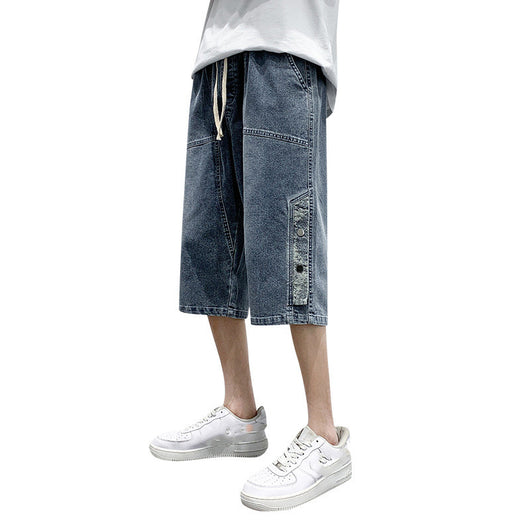 Pantalones Cortos de Trabajo Talla Grande Holgados con Cinco Bolsillos - Image 10