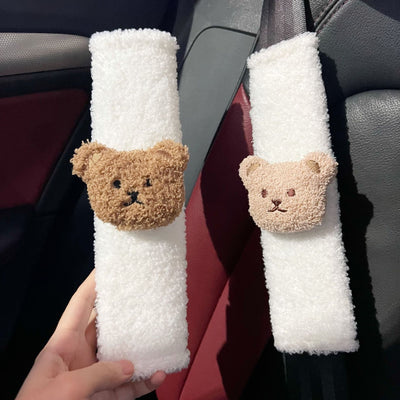 Protector de Cinturón de Seguridad Infantil con Diseño de Osito - Image 2