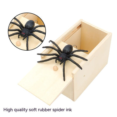 Caja de Araña Sorpresa - Broma Divertida de Madera - Image 9