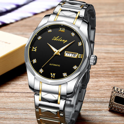 Reloj Automático de Acero Inoxidable para Hombre con Luminosidad y Resistencia al Agua - Image 4