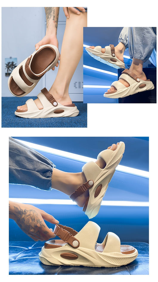 Sandalias Deportivas para Hombre con Suela Gruesa Antideslizante - Image 23