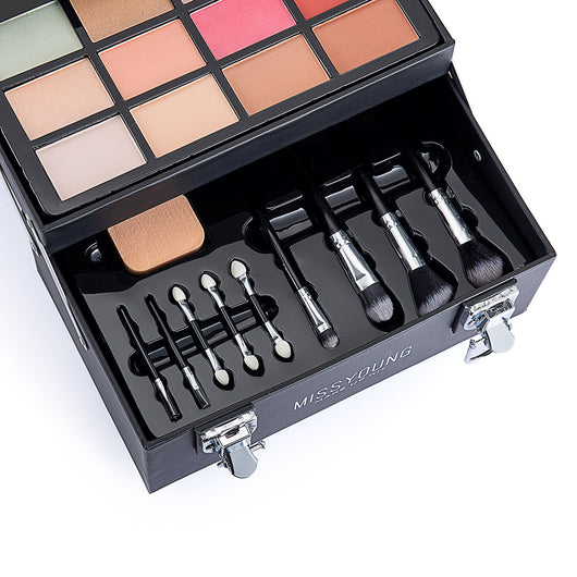 Set de Sombras y Brillo Labial de Maquillaje Profesional - Image 2