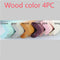Wood Color 4 Piezas Horn