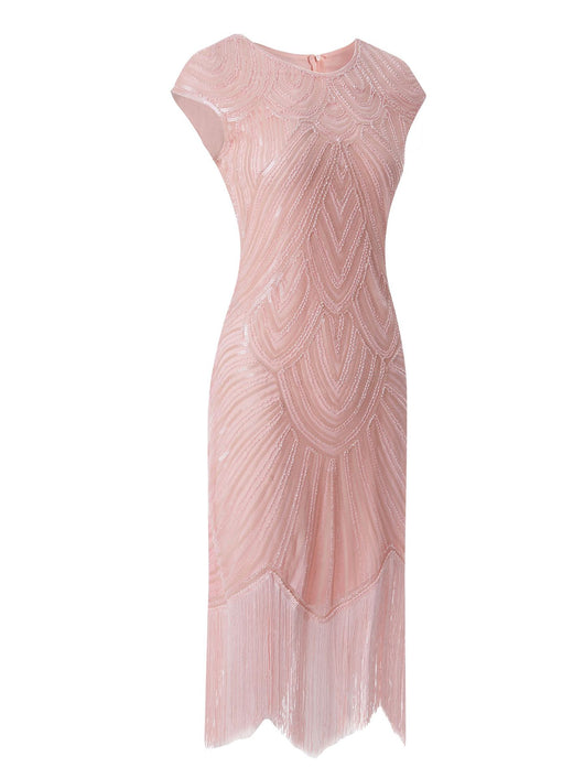 Vestido de Lentejuelas con Flecos y Trenzas - Image 9