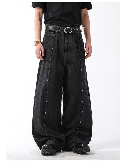 Pantalones Vaqueros Rectos Vintage Estilo Americano con Acabado Desgastado - Image 15