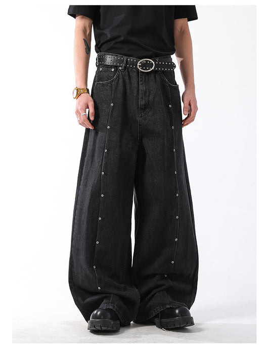 Pantalones Vaqueros Rectos Vintage Estilo Americano con Acabado Desgastado - Image 15
