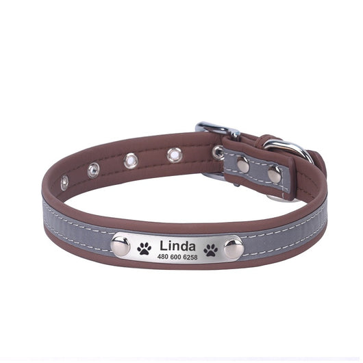 Collar Reflectante de Microfibra para Perros y Gatos Pequeños y Medianos - Image 19