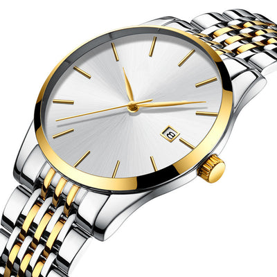 Reloj de Acero Inoxidable para Hombre - Cuarzo Resistente al Agua - Image 16