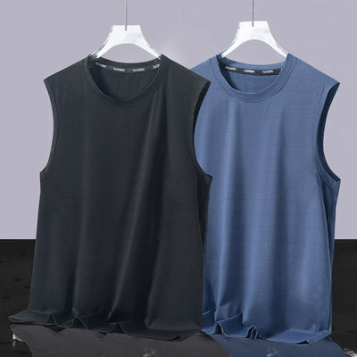 Playera Deportiva Hombre Ligera Transpirable Sin Mangas