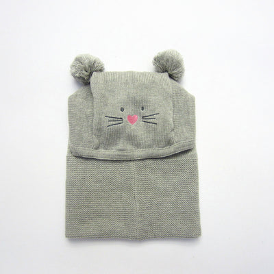 Set de Gorros Tejidos para Niños - Diseño Calicó Otoño e Invierno - Image 37