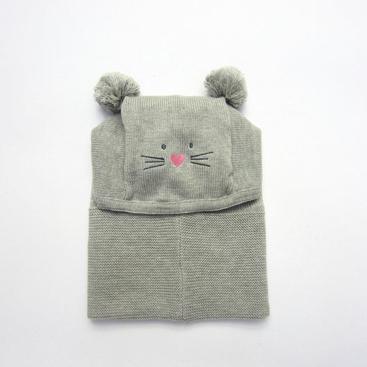 Set de Gorros Tejidos para Niños - Diseño Calicó Otoño e Invierno - Image 37