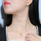 Aretes y Collar Serpiente con Circones Naturales