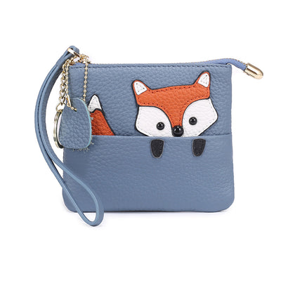 Billetera Compacta de Cuero con Cierre - Diseño Minimalista para Mujer - Image 9
