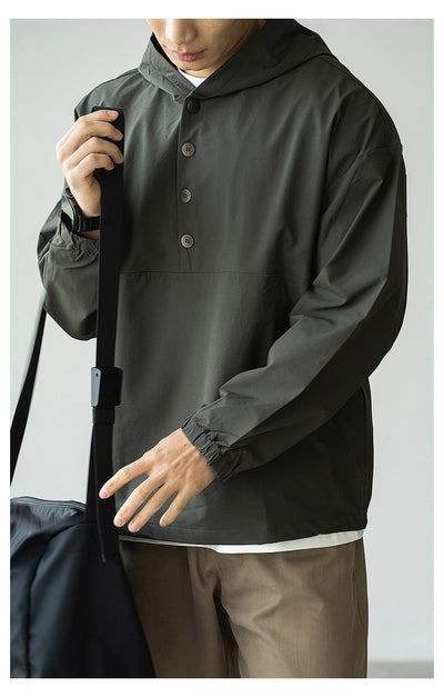 Chaqueta Impermeable de Montaña con Capucha para Hombre - Secado Rápido - Image 12