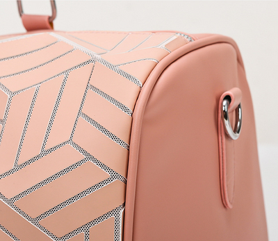 Bolso de Viaje Amplio para Hombre con Patrón Geométrico - Image 16