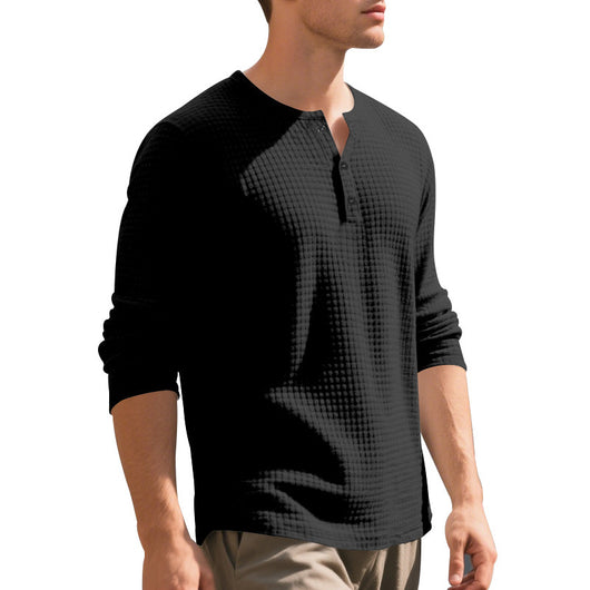 Camiseta Manga Larga Henry Estilo Retro - Image 40