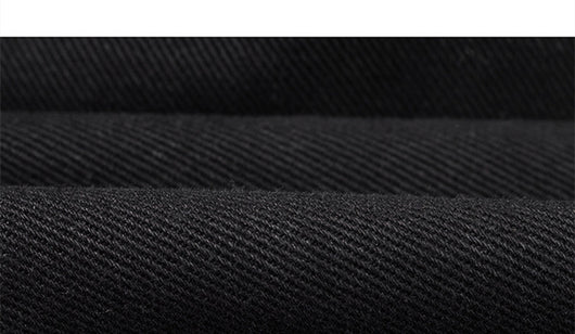 Jeans Negros Cintura Alta Micro Acampanados Pierna Recta - Image 13