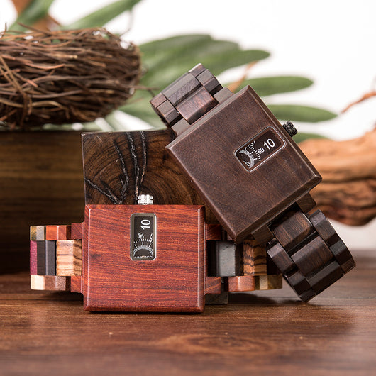 Reloj de Madera para Hombre - Estilo Casual Moderno - Image 8