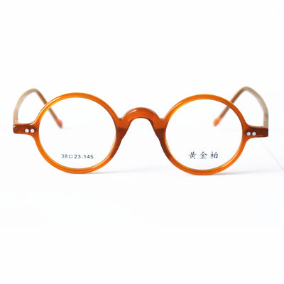Gafas Vintage Redondas Naranja - Montura Clásica - Image 7