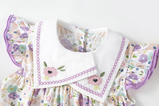 Enterizo Floral Minimalista Estilo Western para Bebé - Image 9