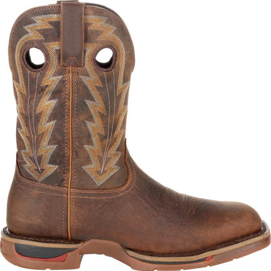 Botas de Tacón Bajo con Punta Cuadrada y Puño Ajustado - Image 9