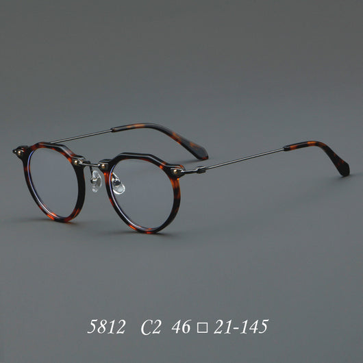 Gafas Retro Metal 5812 - Lentes Ópticas Estilo Vintage - Image 13