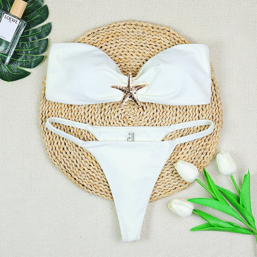 Bikini Sexy Escotado con Tirantes Ajustables y Cintura Baja - Image 10