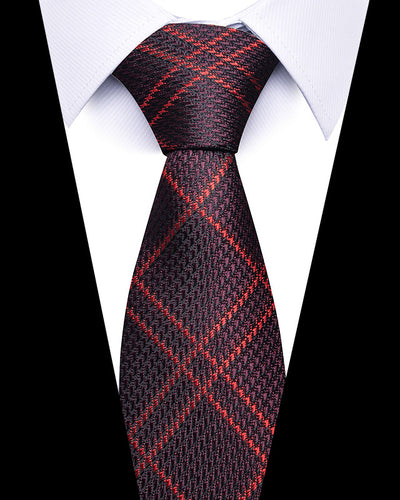 Corbata Ejecutiva a Rayas 8cm - Elegancia Profesional - Image 85
