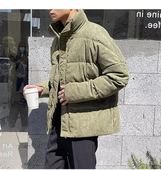 Chaqueta Acolchada de Algodón para Hombre - Estilo Deportivo y Casual - Image 17