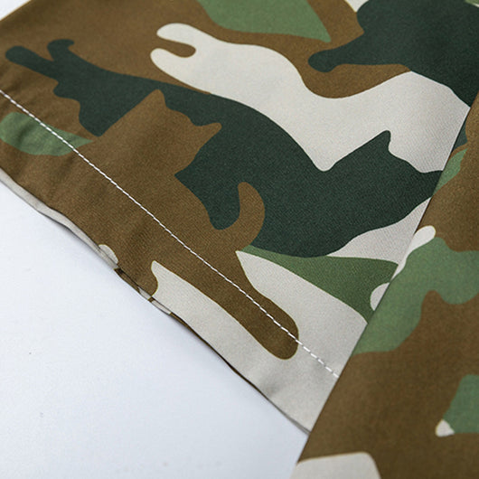 Playera Estampada Camuflaje Gato para Hombre - Image 4