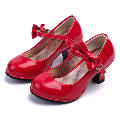 Zapatos de Cuero para Niñas con Tacón Alto - Diseño Casual y Elegante - Image 30