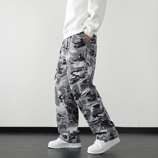 Pantalones de Trabajo con Múltiples Bolsillos para Hombre - Image 4