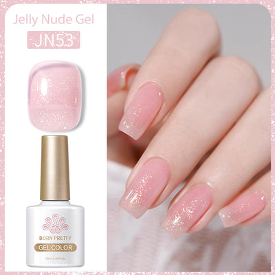 Esmalte de Uñas Gel UV Transparente Efecto Gelatina Fotocurable - Image 58