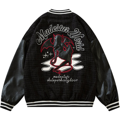 Chaqueta de Cuero PU Estilo Americano para Hombre y Mujer - Image 5
