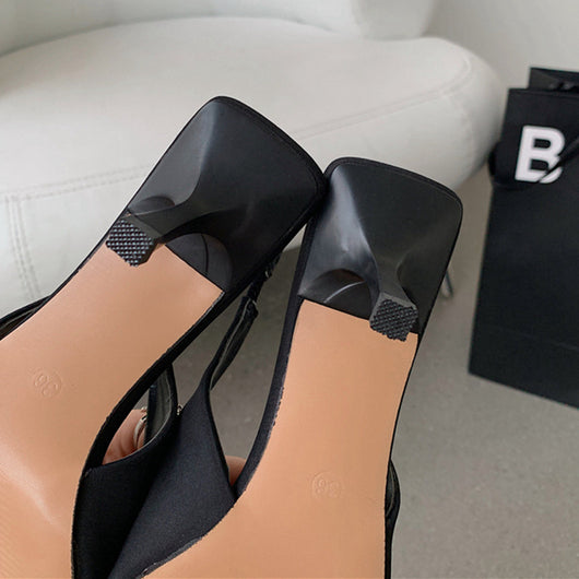 Sandalias Romanas Stiletto con Tira de Tobillo para Mujer - Image 21